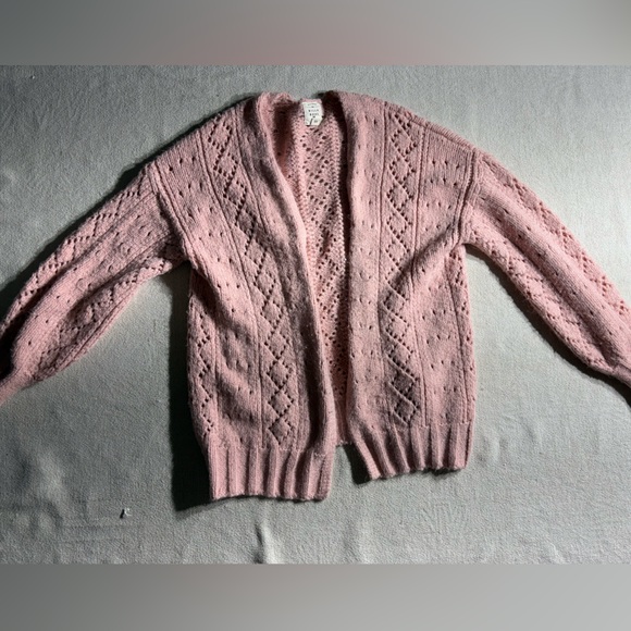Billabong Pink Knit Cardigan - Picture 2 of 11